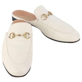 Gucci Mocassini Princetown Horsebit Gold Taglia