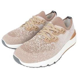 Brunello Cucinelli Runner-Sneaker aus Baumwollstrick