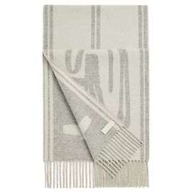 Hermès Sciarpa in cashmere Petite Casaque Lettres Equestres