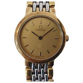 Omega De Ville Combi Quartz Damenuhr