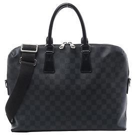 Louis Vuitton Porte Documents Jour Damier Graphite 2Way Handbag in Nero N48224