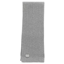 Miu Miu Signature Logo Kaschmirschal Grey