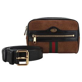 Gucci Ophidia Suede Belt Bag