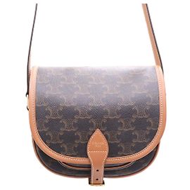 Céline Triomphe Medium Polka Crossbody Bag