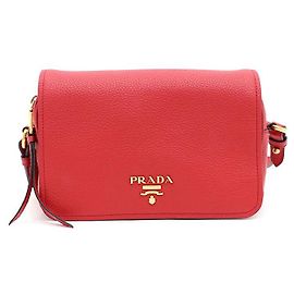 Prada Borsa a spalla e borsa a tracolla Vitello Phoenix Gold Logo