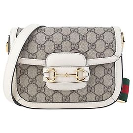 Gucci GG Supreme Horsebit Small Crossbody Bag