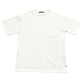 Louis Vuitton Half Damier Pocket T-Shirt Weiß