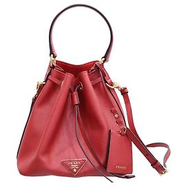 Prada Borsa a secchiello Saffiano a tracolla