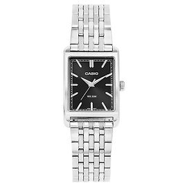 Casio Orologio analogico quadrato vintage retrò in metallo