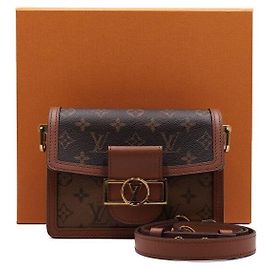 Louis Vuitton Bolsa de Ombro e Bolsa Tiracolo Mini Dauphine Monogram