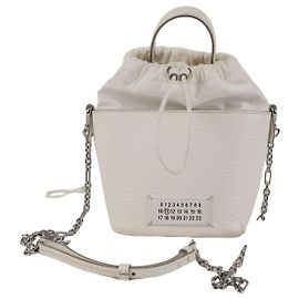 Maison Martin Margiela Women's Mini Bucket Bag White