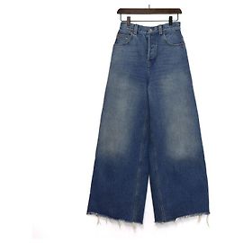 Gucci Vaqueros rectos de denim Horsebit para mujer