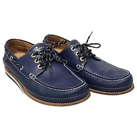 Louis Vuitton Chaussures bateau en cuir pour hommes Americas Cup multicolores