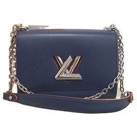 Bolso Louis Vuitton Twist MM Azul Marino