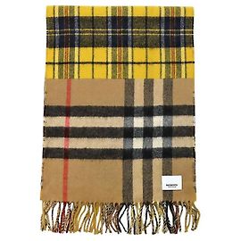 Sciarpa Burberry Check in lana e cashmere