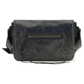 Balenciaga Black Lamb Ovis Aries Shoulder Bag