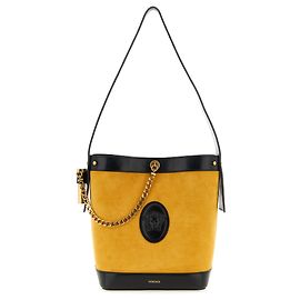 Versace Multicolor Schultertasche aus Kalbsleder