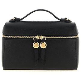 Tory Burch Borsa in pelle vacuna nera