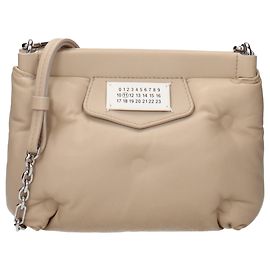 Maison Martin Margiela Borsa crossbody in pelle beige