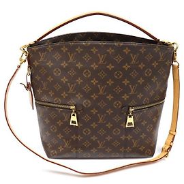 Louis Vuitton Borsa Hobo Melie in Monogram Canvas