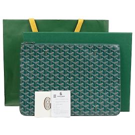 Goyard Clutch Sena MGM Green