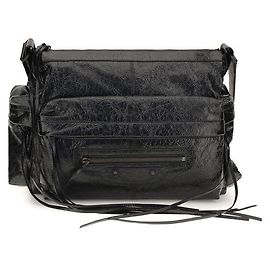Balenciaga Borsa a tracolla Black Lamb Ovis Aries