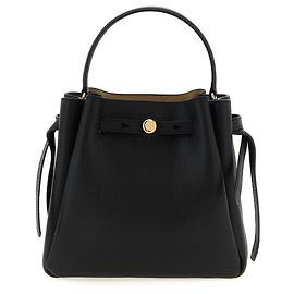 Tory Burch Black Cowhide Handbag