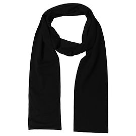 Dolce & Gabbana Sciarpa foulard in maglia di lana nera