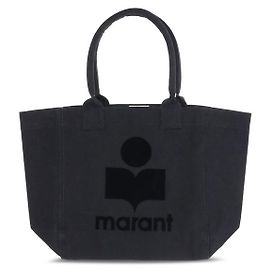 Isabel Marant Borsa a tracolla in cotone nera