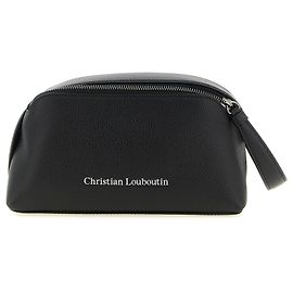 Christian Louboutin Accesorios de piel de becerro negra