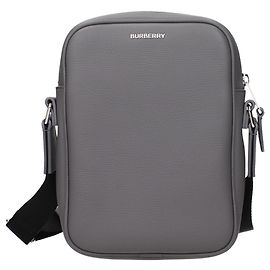 Burberry Sac crossbody en cuir gris