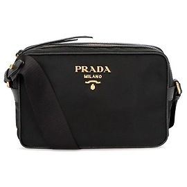 Prada Crossbody-Tasche aus schwarzem Nylon