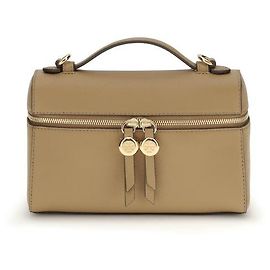 Tory Burch Sac à épaule Bos Taurus en cuir de veau beige