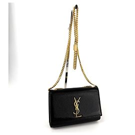 Autre Marque Bolsa de Ombro Pequena com Corrente Monogram Kate