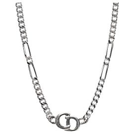 Dior Collier chaîne en argent