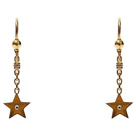 Pendientes Dior Star Gold
