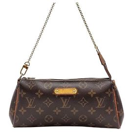 Louis Vuitton Bolsa de Ombro e Clutch Monogram Eva