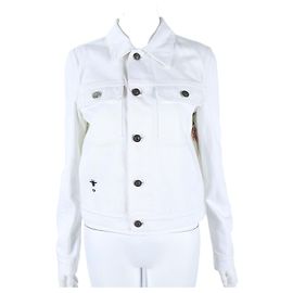 Chaqueta vaquera Christian Dior Marfil