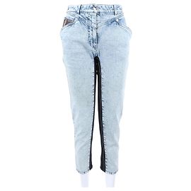 Louis Vuitton Jeans Blau
