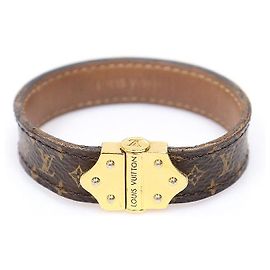 Louis Vuitton Bracciale da donna Nano Monogram in Monogram Canvas, Misura