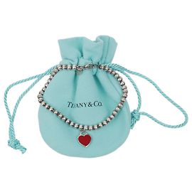 Tiffany & Co Bracciale a perline Return to Tiffany Heart Tag Red