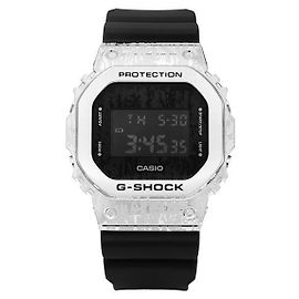 Autre Marque G-Shock Watch Square Stahl-Lünette Gritty Urethan-Armband Herrenuhr