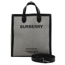Burberry Borsa Tote e Borsa a Spalla Unisex in Tela Stampata Horsbury
