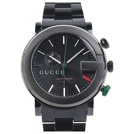 Gucci Orologio Cronografo Uomo All Black
