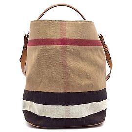 Burberry Susanna Hobo Bag Leder Multicolor