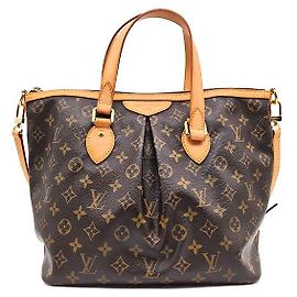 Louis Vuitton Monogram Palermo PM Sac Tote Marron