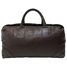 Bottega Veneta Borsa Boston in pelle Intrecciato Borsa da viaggio unisex