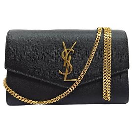 Autre Marque Portafoglio Pochette Uptown con Catena a Tracolla