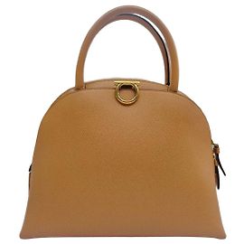 Salvatore Ferragamo Borsa crossbody con manico superiore arrotondato