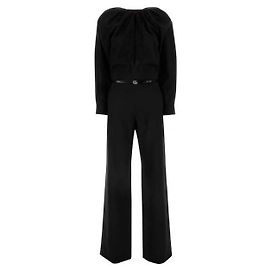 Mono de lana Gucci con cinturón negro